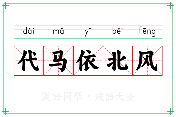 代马依北风