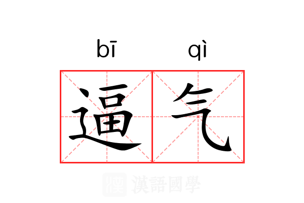 逼气