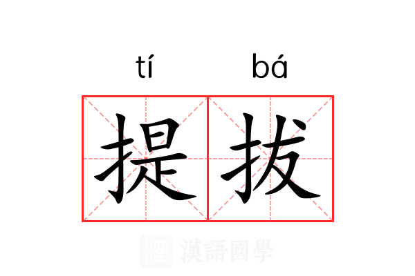 提拔