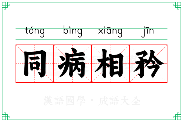 同病相矜