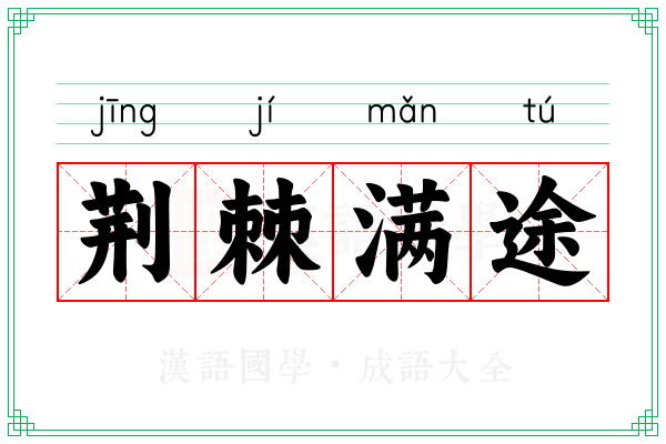 荆棘满途